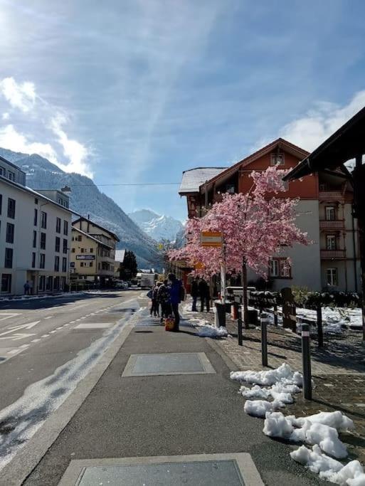 New.. Matten Central Family Suite, Sleeps 4 Matten bei Interlaken Екстер'єр фото